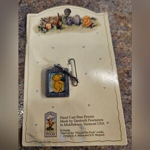 Disney Winnie The Pooh And Piglet Vintage Zipper Pull Or Pendant